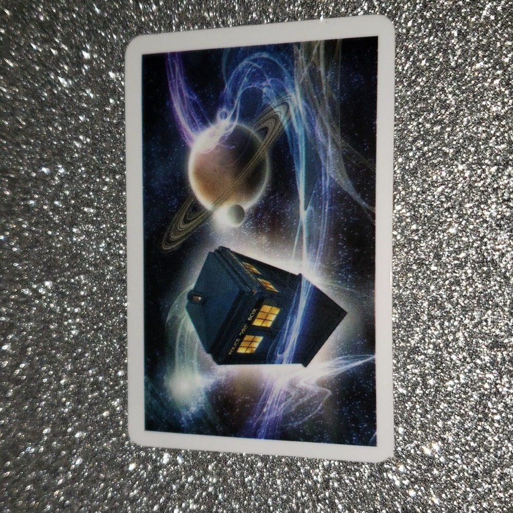 DR. WHO Tardis waterproof sticker TV Show